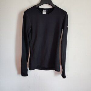 Ladies SZ M Nike Pro Black Dri-Fit Long- Sleeve Top